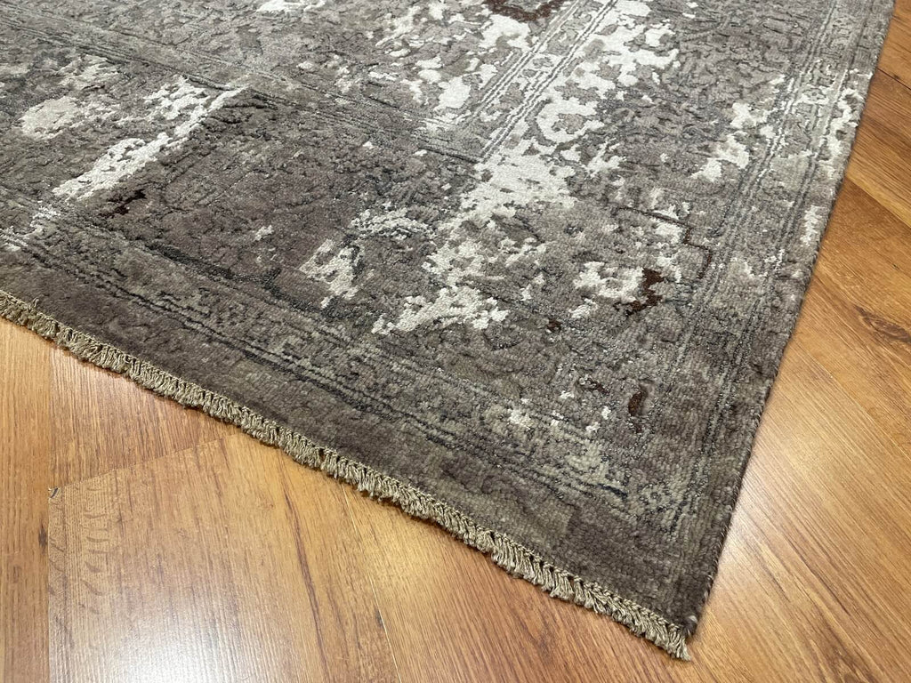 Illusion Bambu Handwoven Rug – 066555 by Camel Carpet