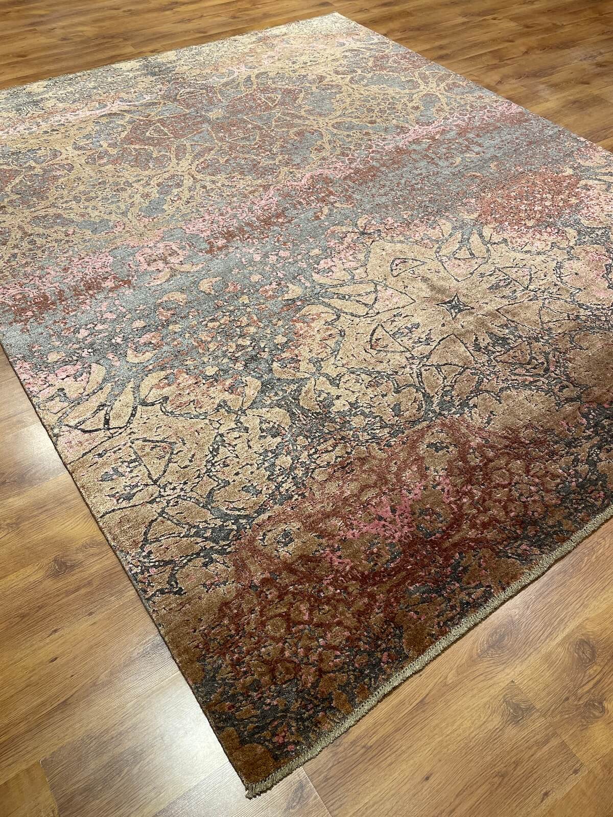 Illusion Bambu Handwoven Rug – 066547 by Camel Carpet