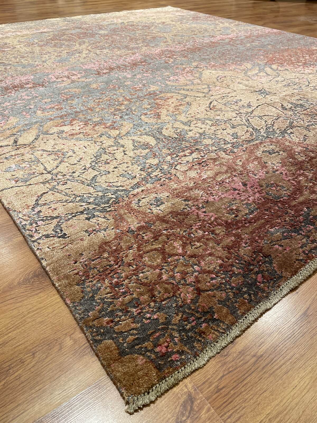 Illusion Bambu Handwoven Rug – 066547 by Camel Carpet