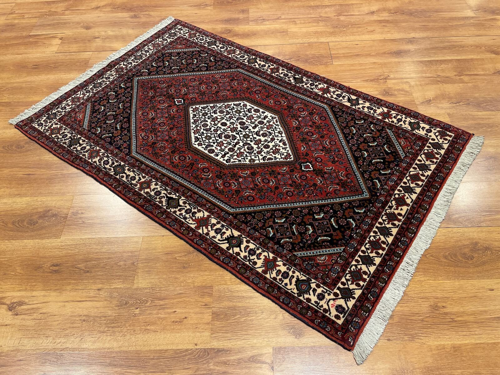 Iran Bidjar Handwoven Rug – 000718 by Camel Carpet