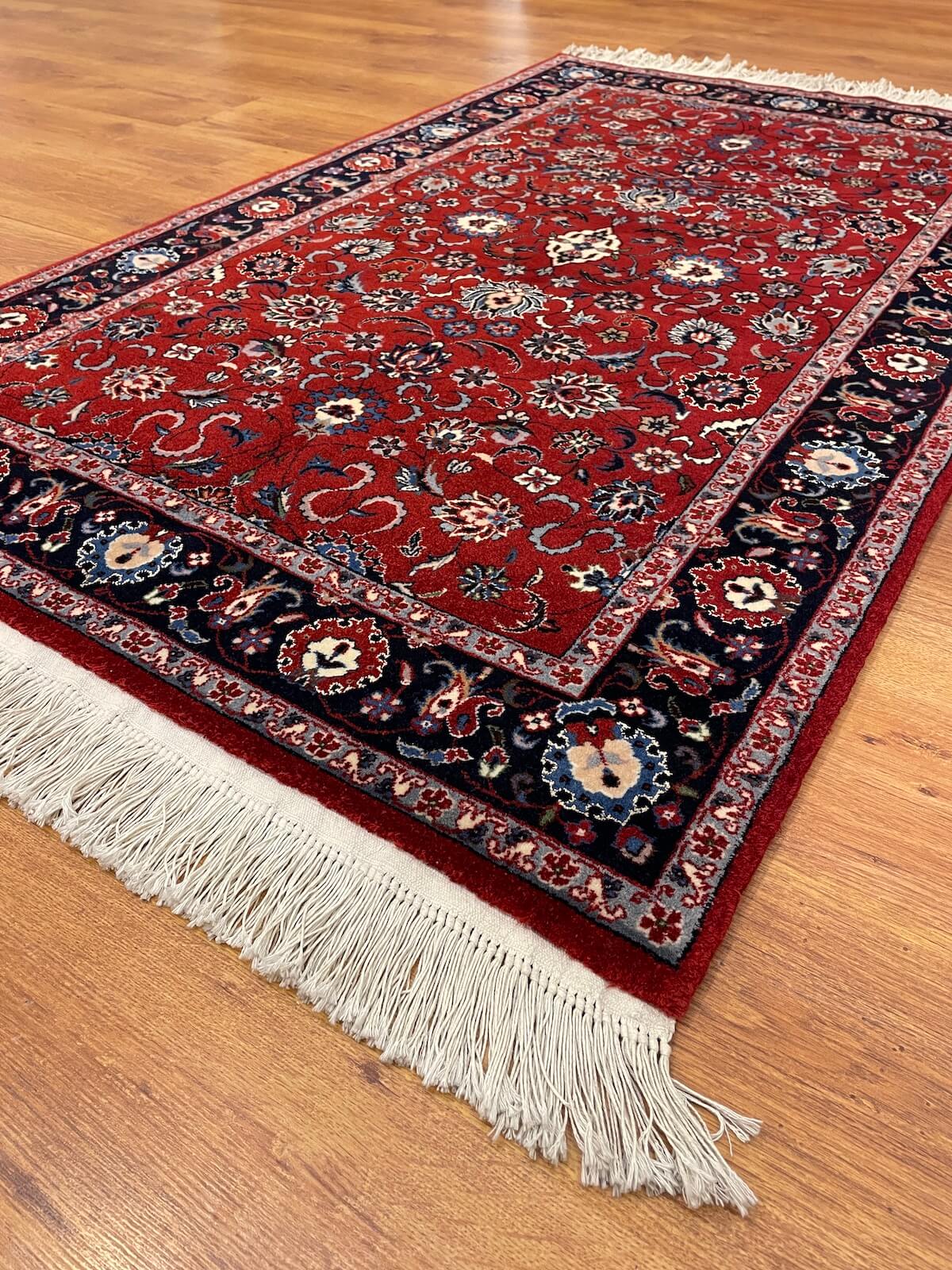 Iran Isfahan Handwoven Rug – 024450 by Camel Carpet