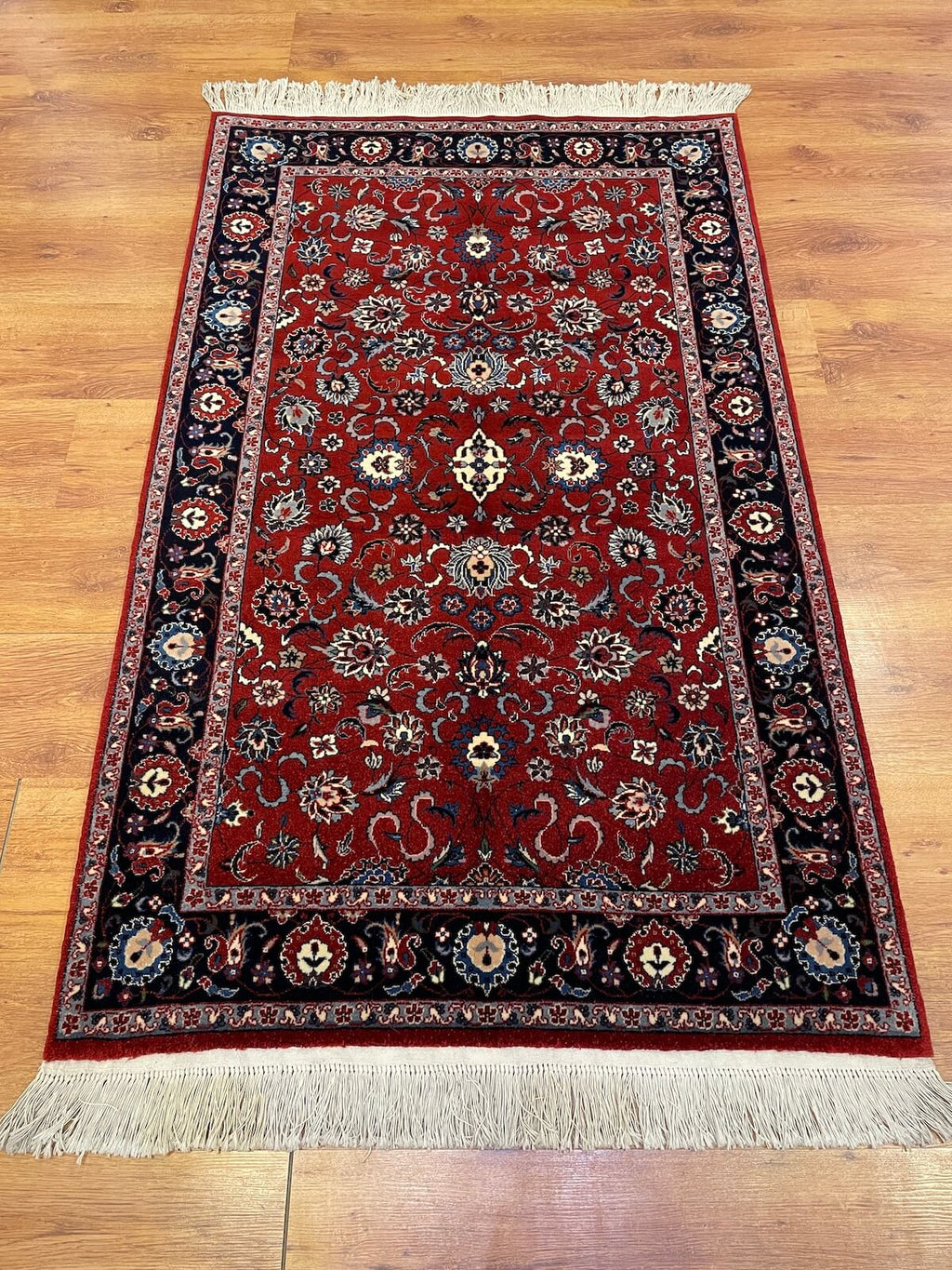 Iran Isfahan Handwoven Rug – 024450 by Camel Carpet
