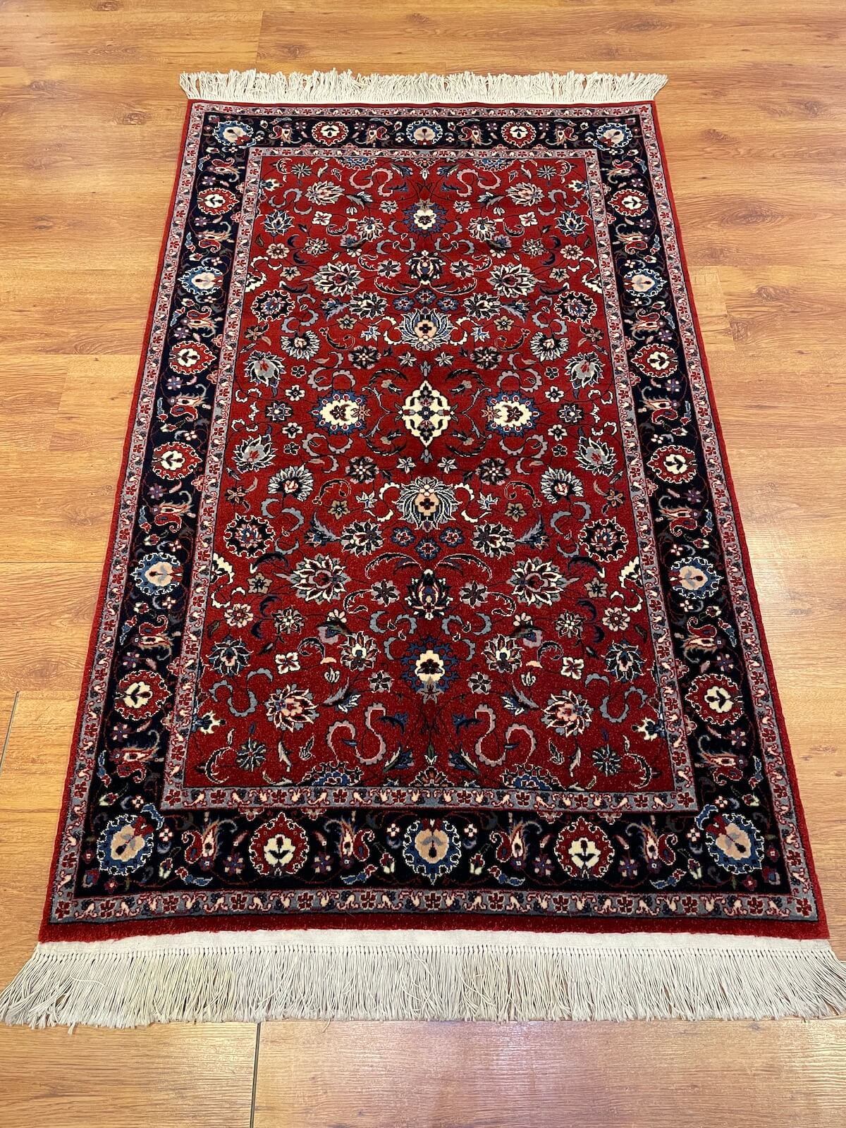 Iran Isfahan Handwoven Rug – 024450 by Camel Carpet