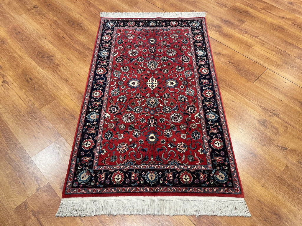 Iran Isfahan Handwoven Rug – 024448 by Camel Carpet
