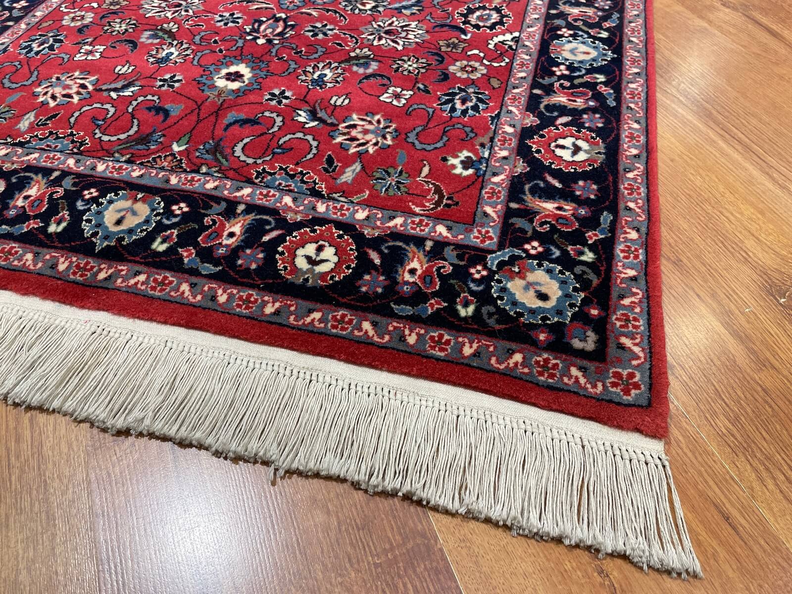 Iran Isfahan Handwoven Rug – 024448 by Camel Carpet