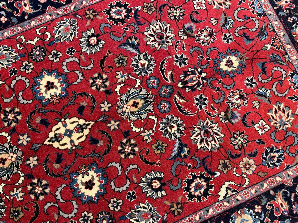 Iran Isfahan Handwoven Rug – 024448 by Camel Carpet