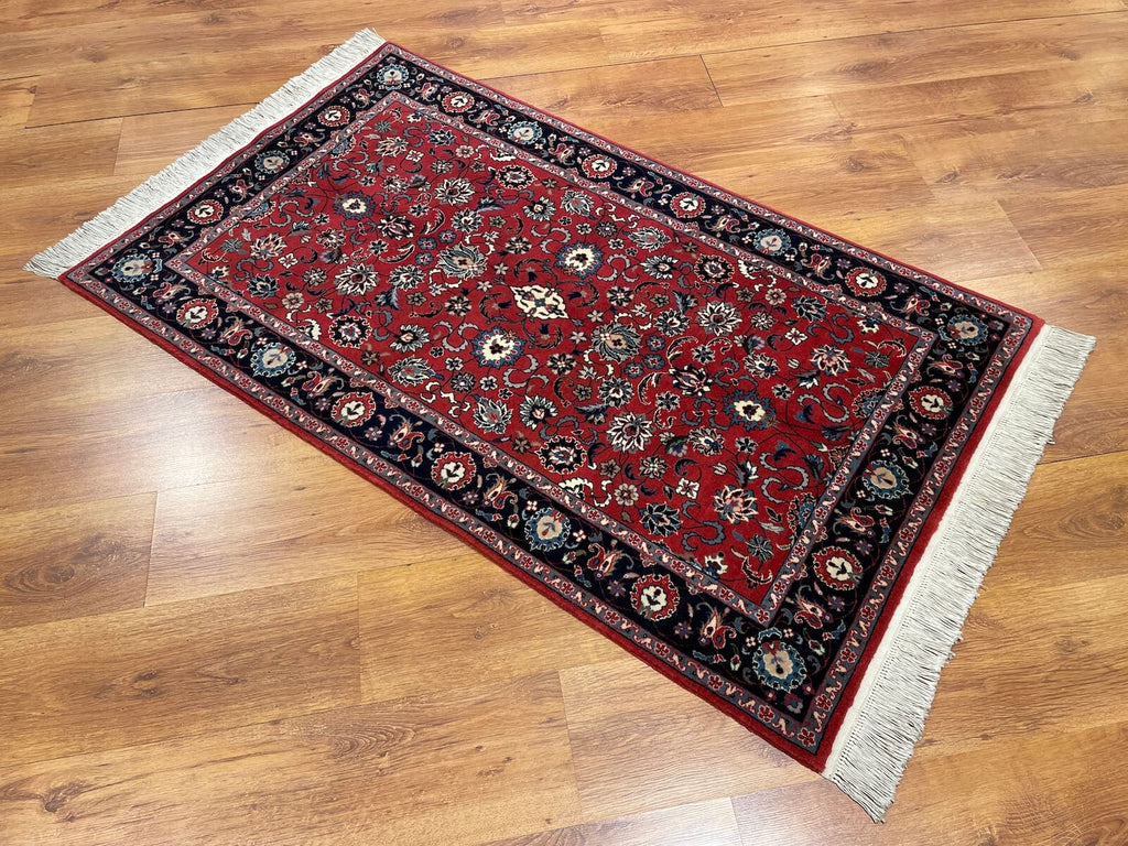 Iran Isfahan Handwoven Rug – 024448 by Camel Carpet