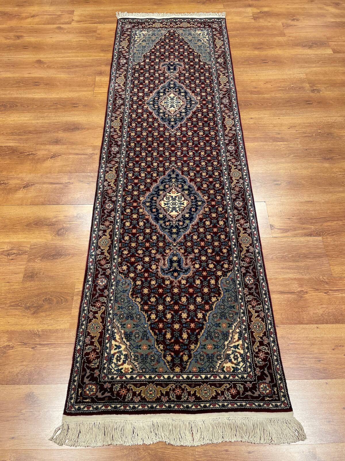 Iran Isfahan Handwoven Runner Rug – 76X246 by Camel Carpet