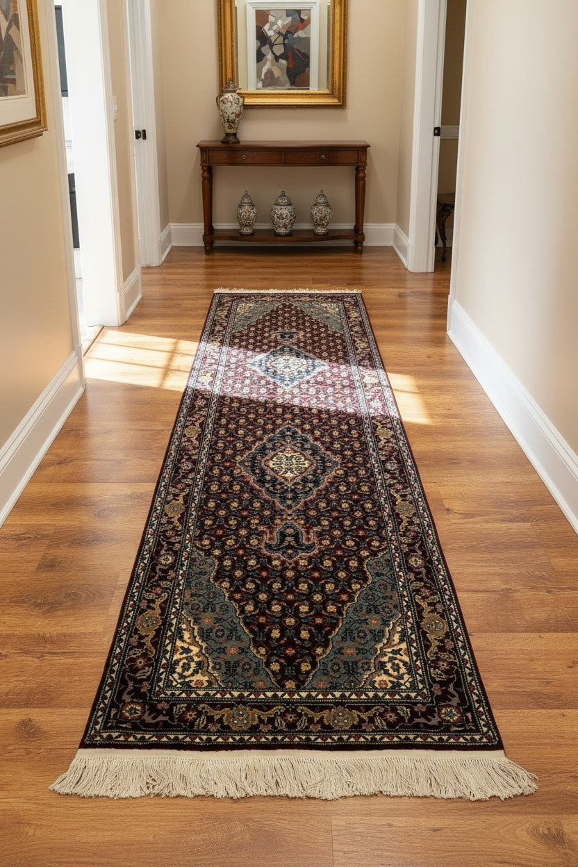 Iran Isfahan Handwoven Runner Rug – 76X246 by Camel Carpet