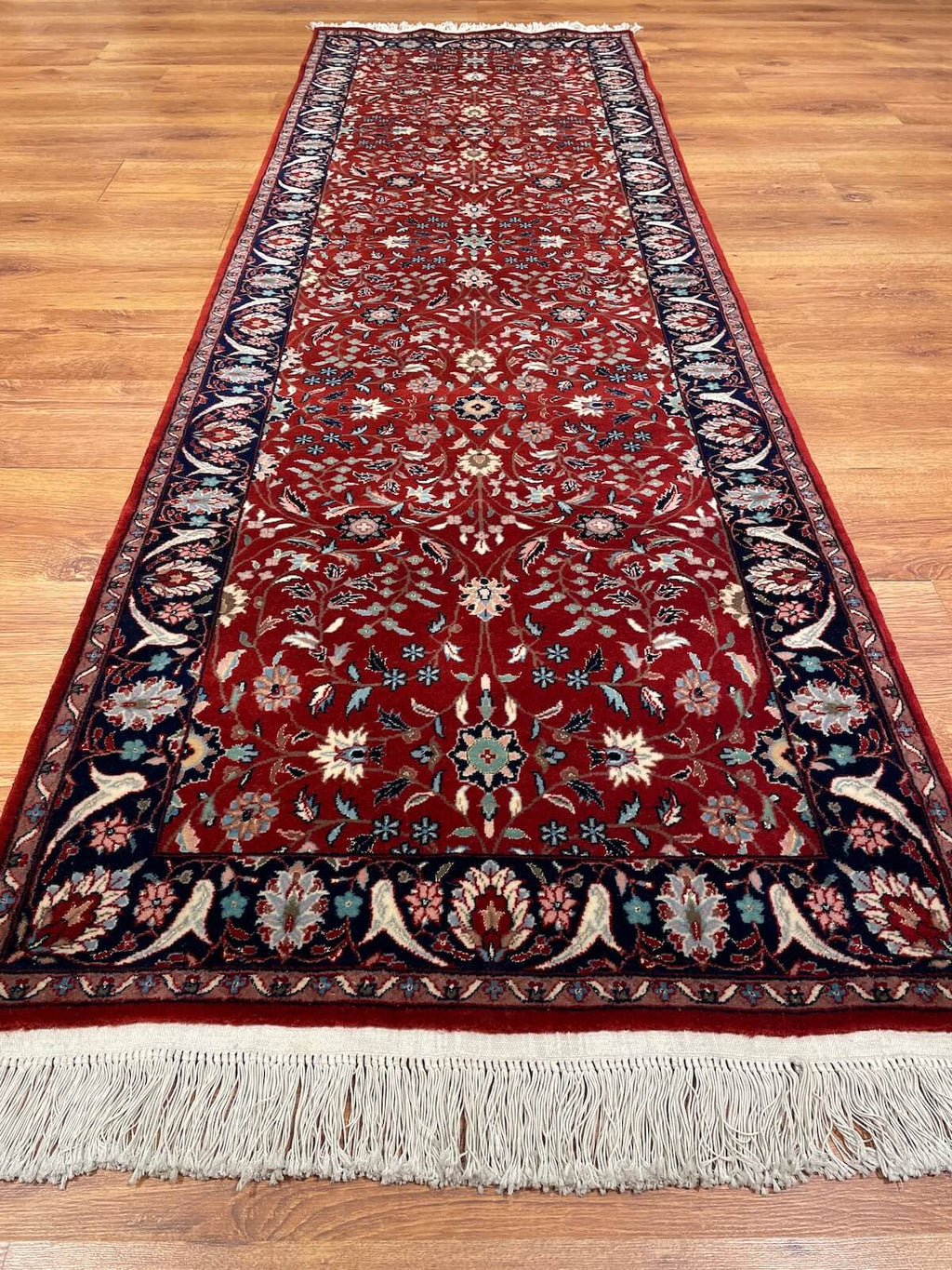 Iran Isfahan Handwoven Runner Rug – 78X242 by Camel Carpet