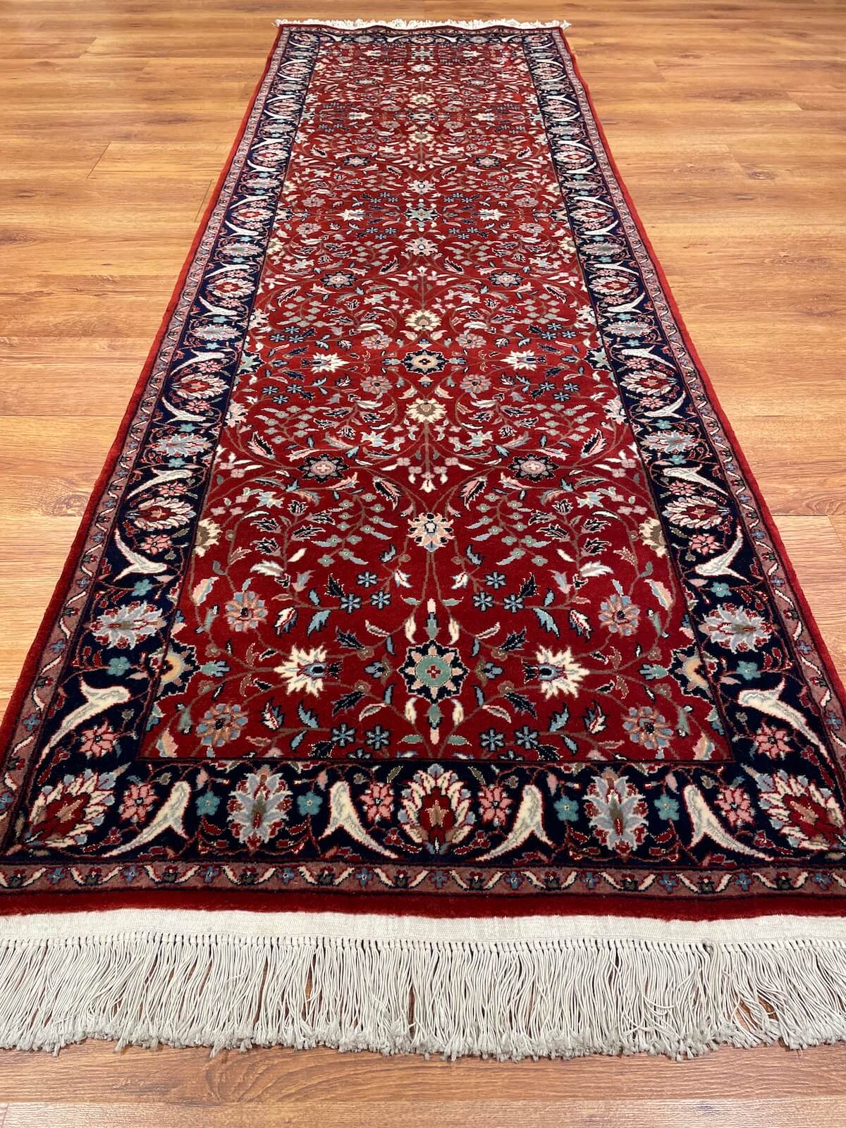 Iran Isfahan Handwoven Runner Rug – 78X242 by Camel Carpet