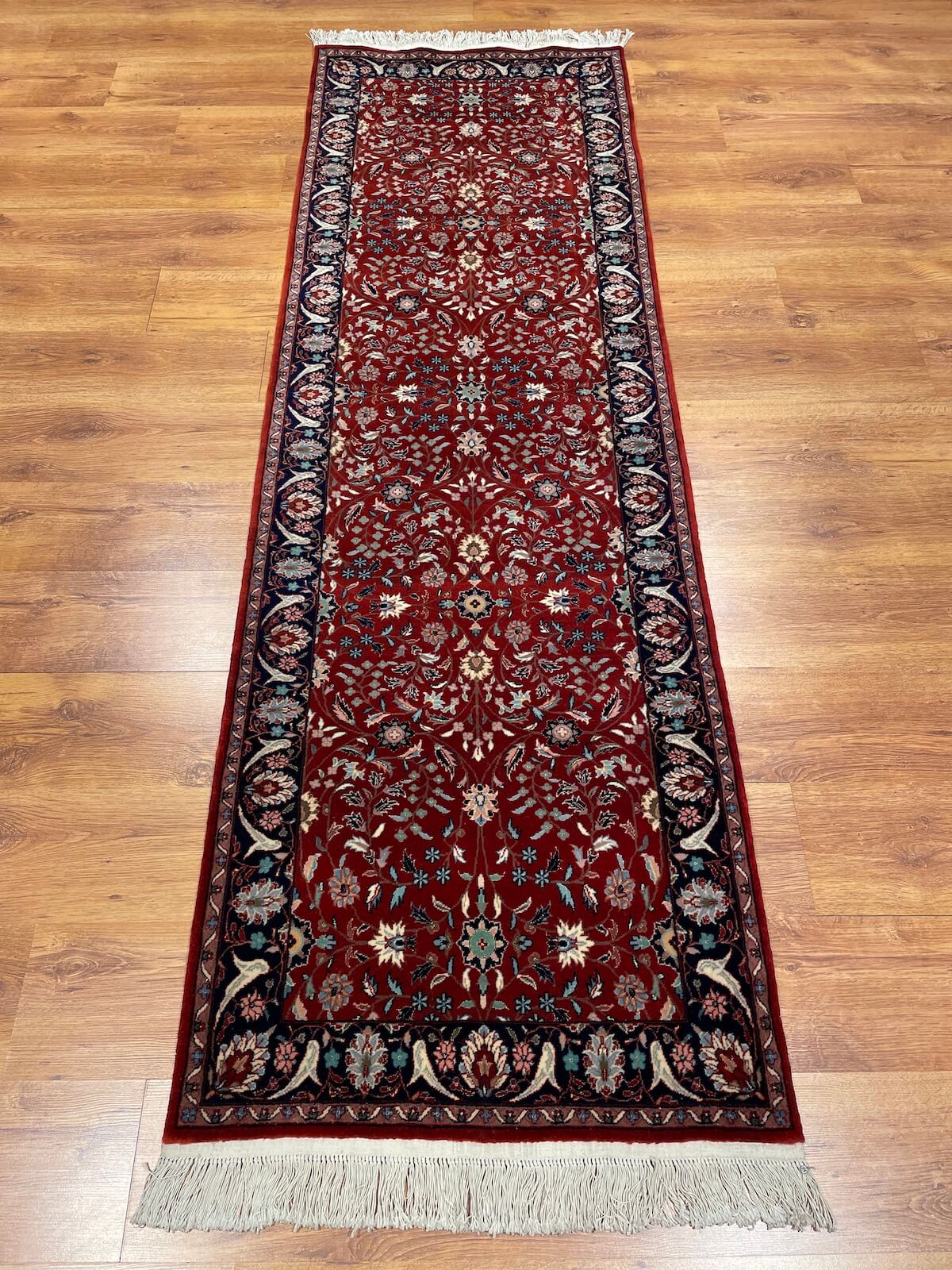 Iran Isfahan Handwoven Runner Rug – 78X242 by Camel Carpet