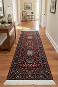 Iran Isfahan Handwoven Runner Rug – 79X247 by Camel Carpet