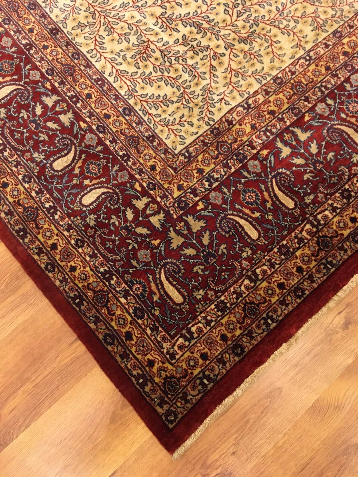 Iran Saruk Handwoven Rug – 275X376 by Camel Carpet