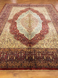 Iran Saruk Handwoven Rug – 275X376 by Camel Carpet