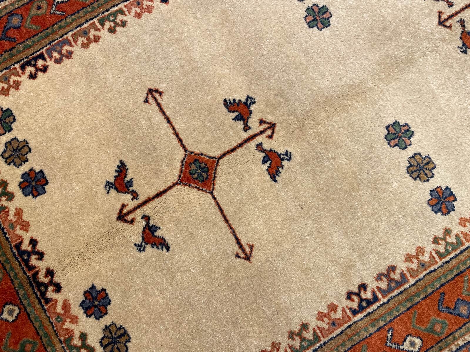 Iran Saruk Handwoven Rug – 000321 by Camel Carpet