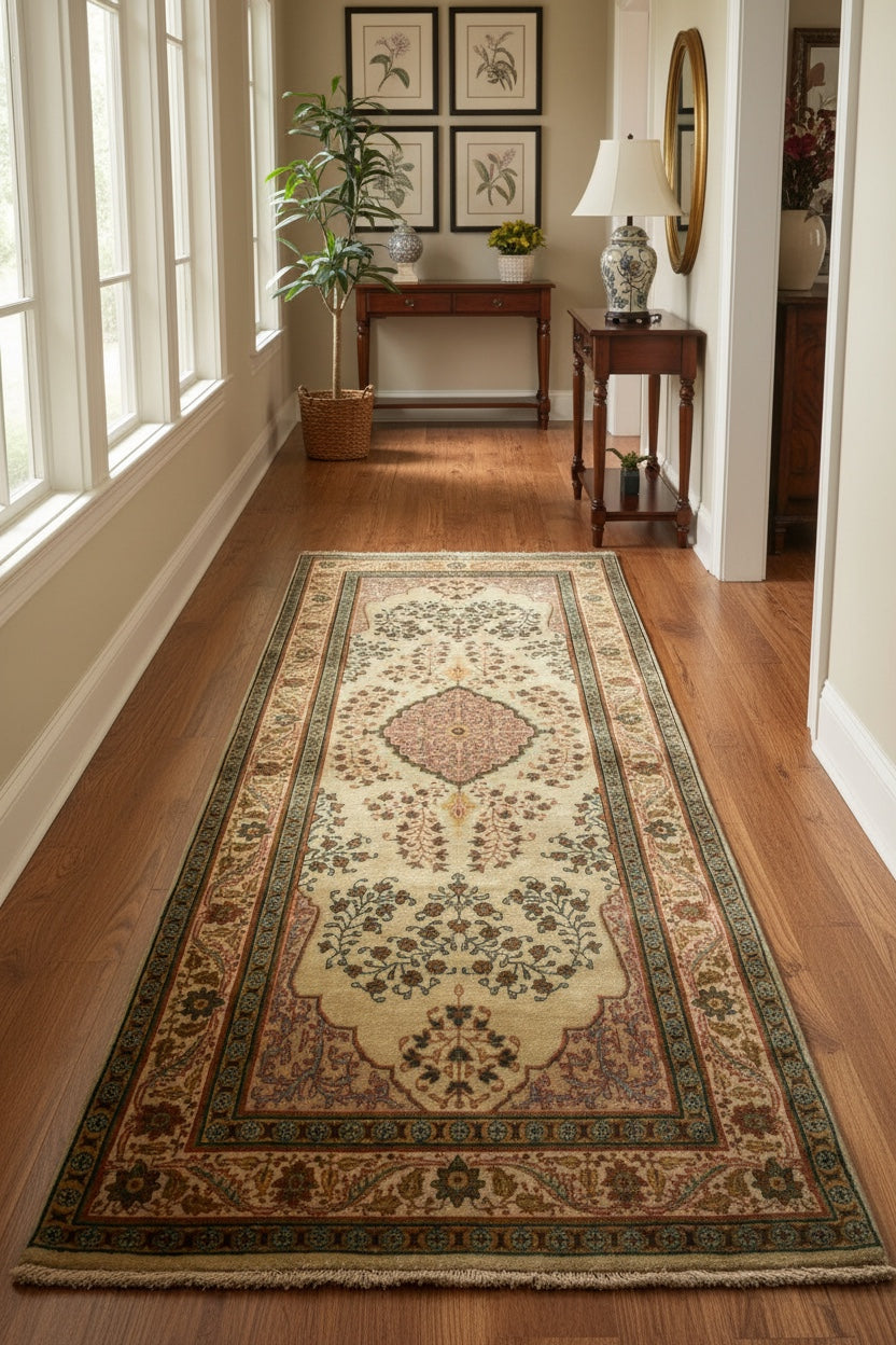 Iran Saruk Handwoven Runner Rug – 004931 by Camel Carpet