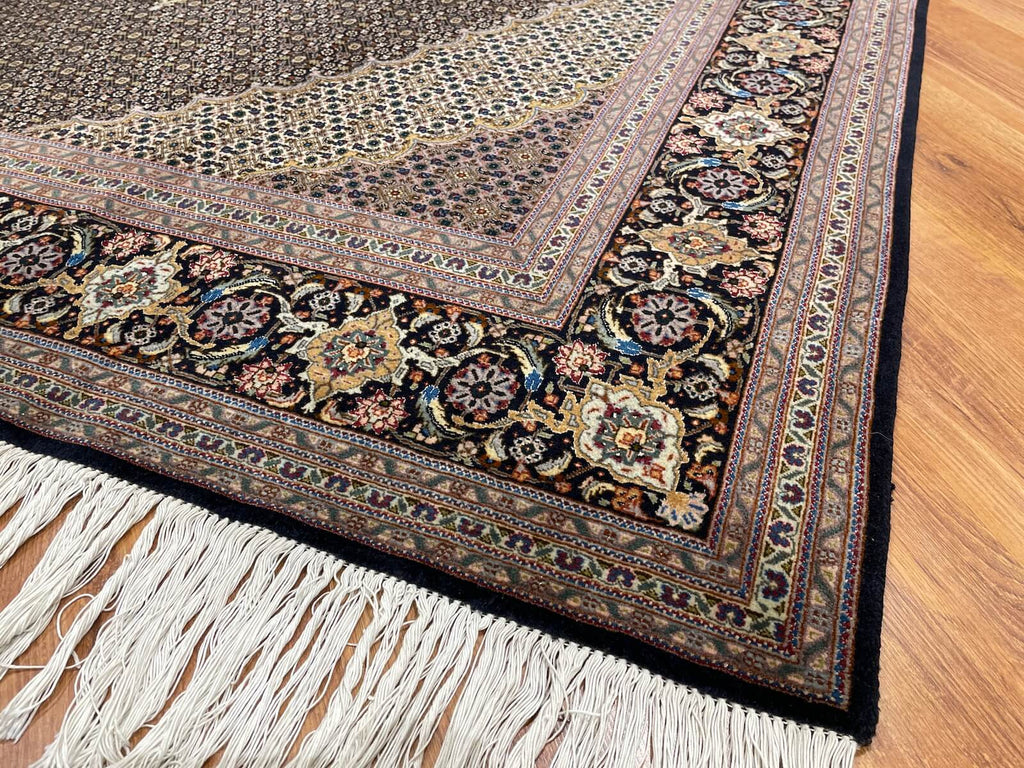 Iran Tebriz Handwoven Rug – 202X302 by Camel Carpet