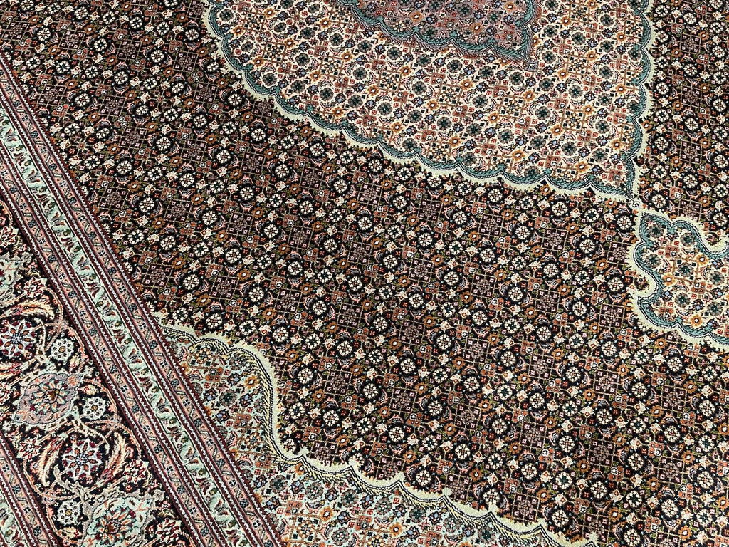 Iran Tebriz Handwoven Rug – 206X309 by Camel Carpet