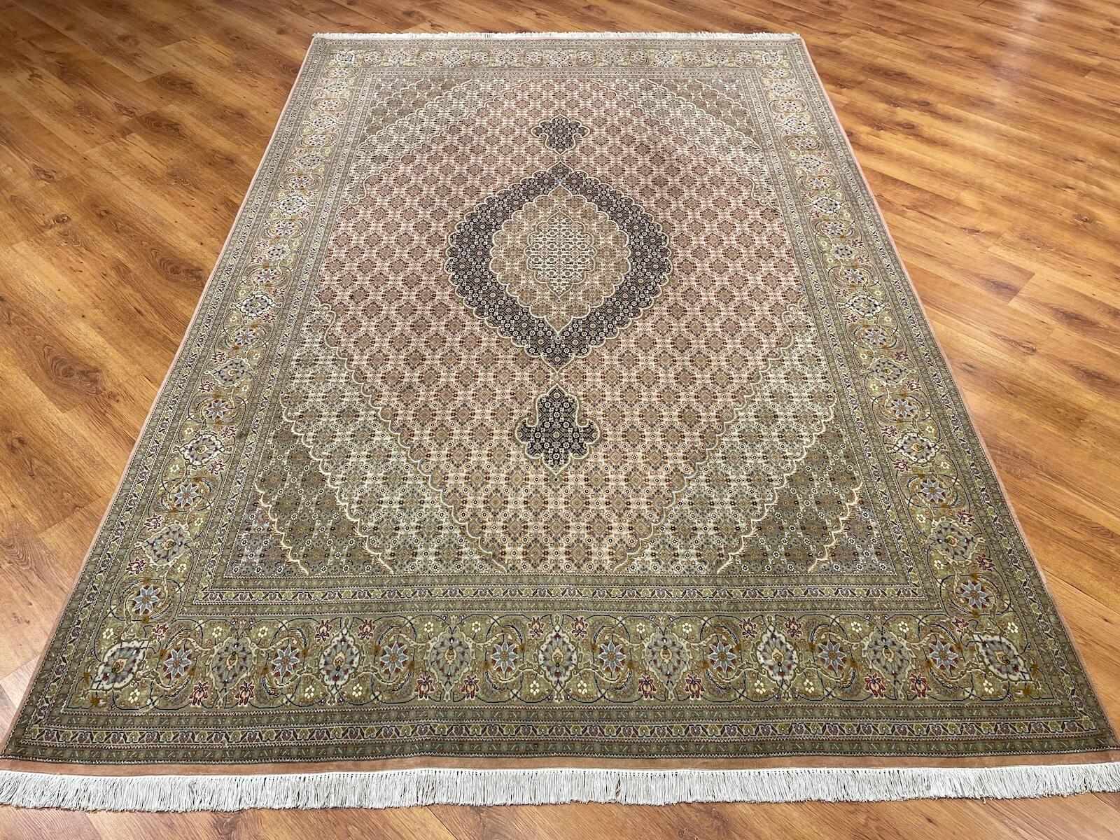 Iran Tebriz Handwoven Rug by Camel Carpet
