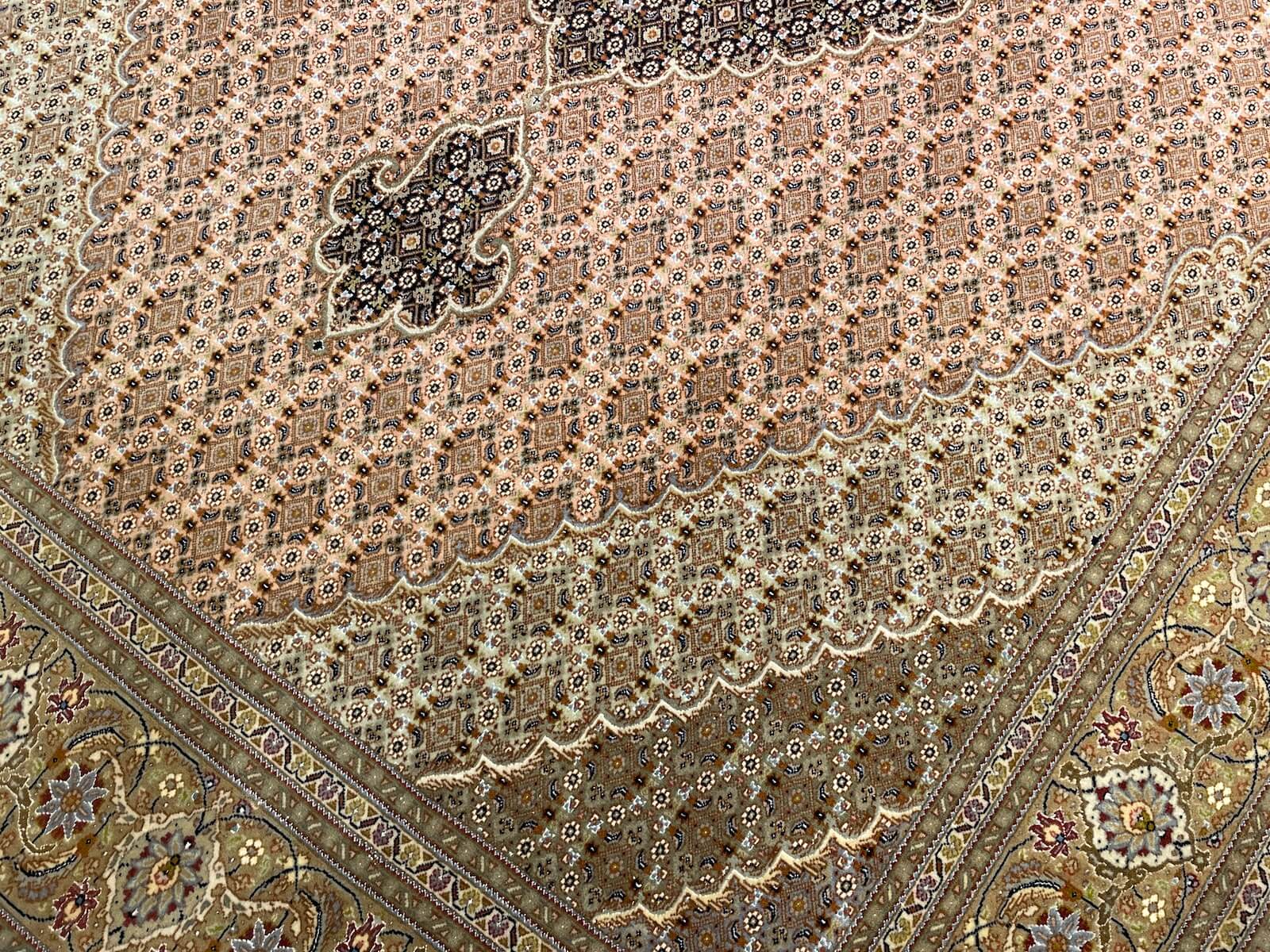 Iran Tebriz Handwoven Rug by Camel Carpet