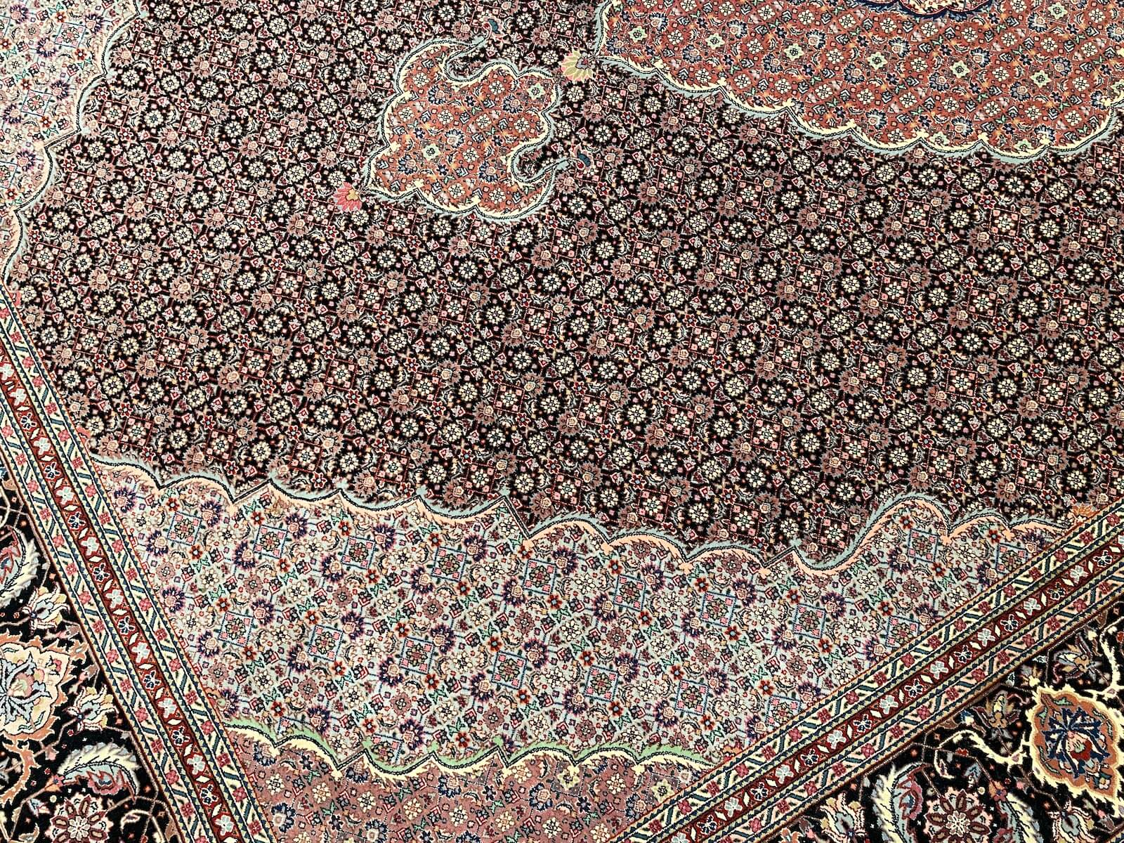 Iran Tebriz Handwoven Rug by Camel Carpet