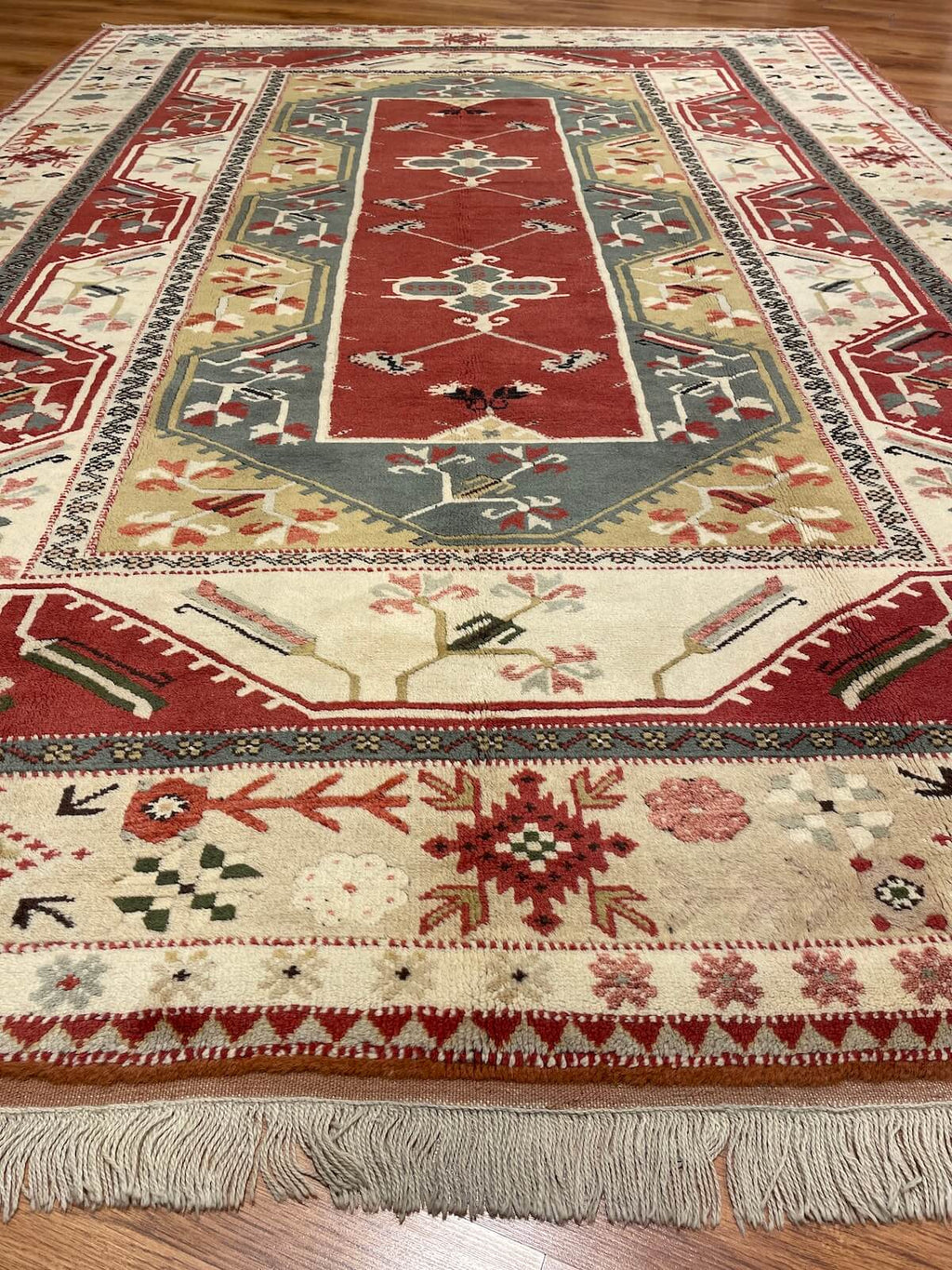 Isparta Milas Handwoven Rug – 210X298 by Camel Carpet