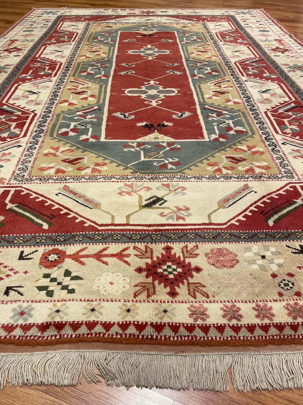 Isparta Milas Handwoven Rug – 210X298 by Camel Carpet