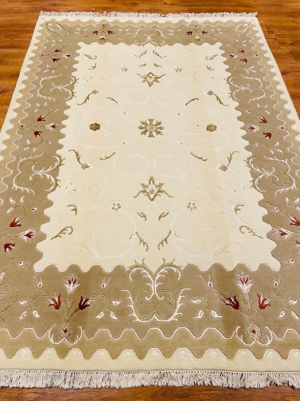 Kaftan Series Nepal Handwoven Rug by Camel Carpet