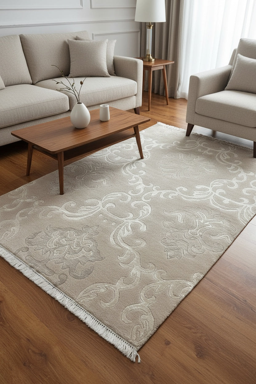 Kaftan Series Nepal Handwoven Rug by Camel Carpet