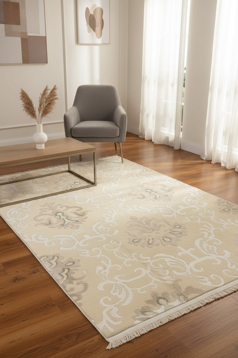 Kaftan Series Nepal Handwoven Rug – 056016 by Camel Carpet