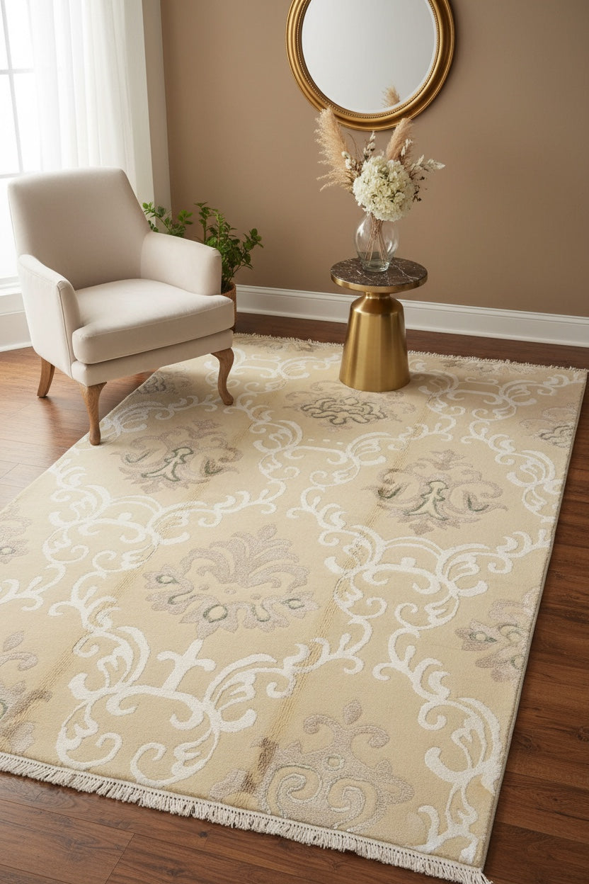 Kaftan Series Nepal Handwoven Rug – 167X233 by Camel Carpet