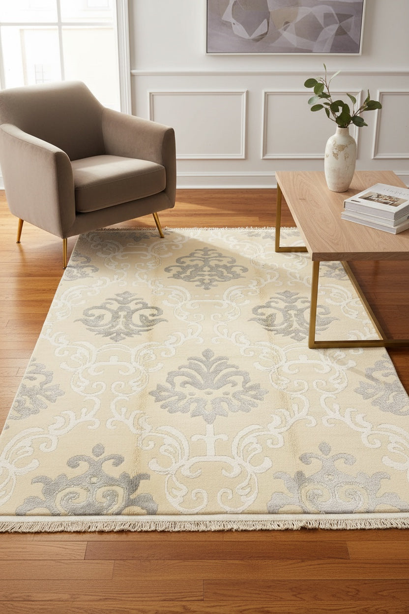 Kaftan Series Nepal Handwoven Rug – 056456 by Camel Carpet