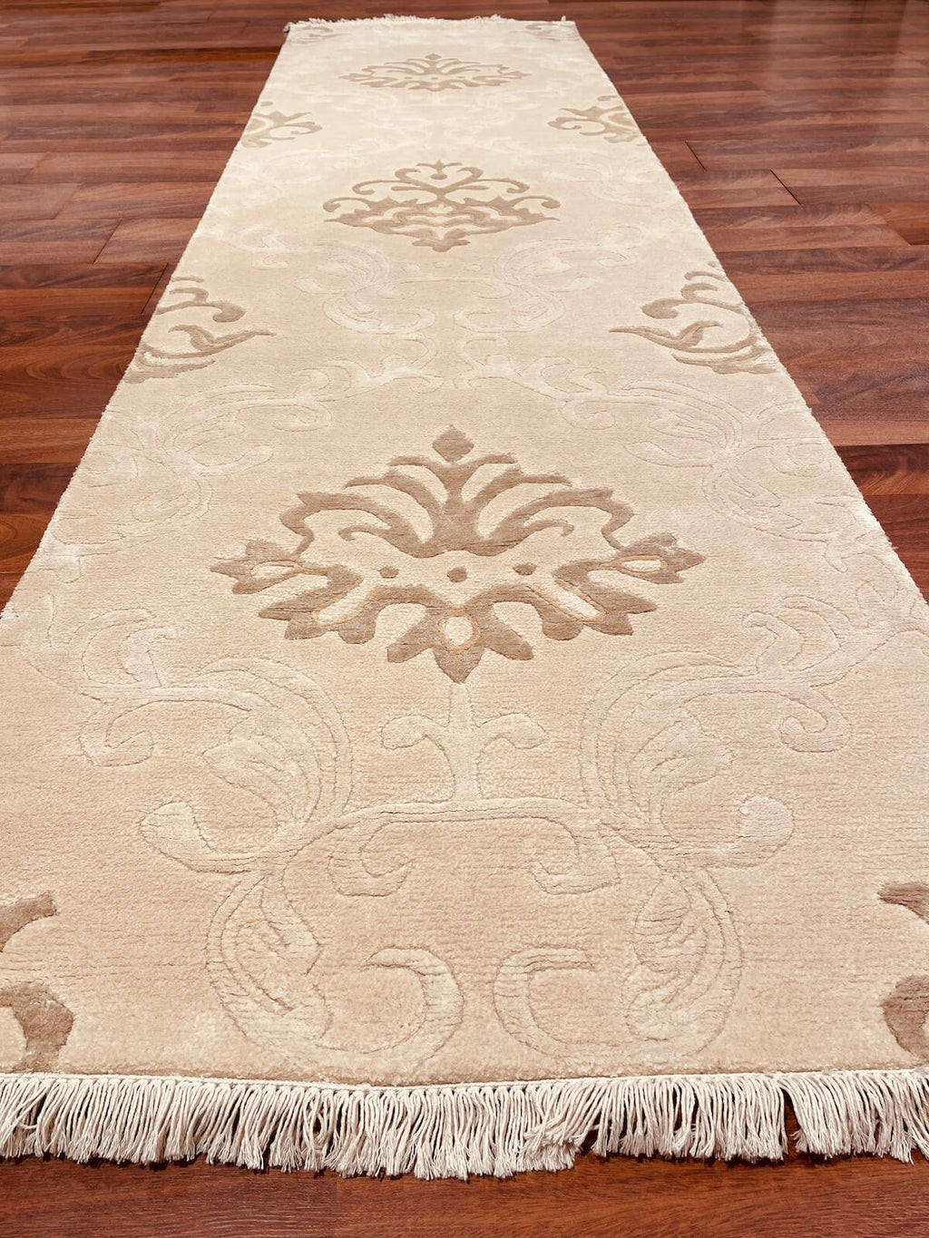 Kaftan Series Nepal Handwoven Runner Rug by Camel Carpet