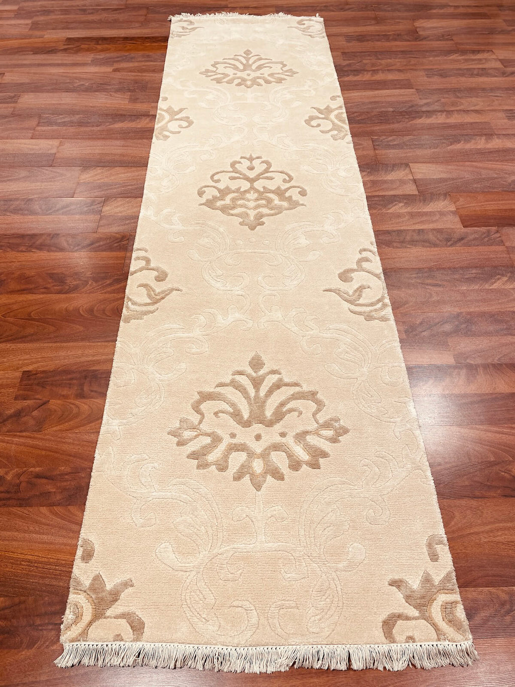 Kaftan Series Nepal Handwoven Runner Rug by Camel Carpet