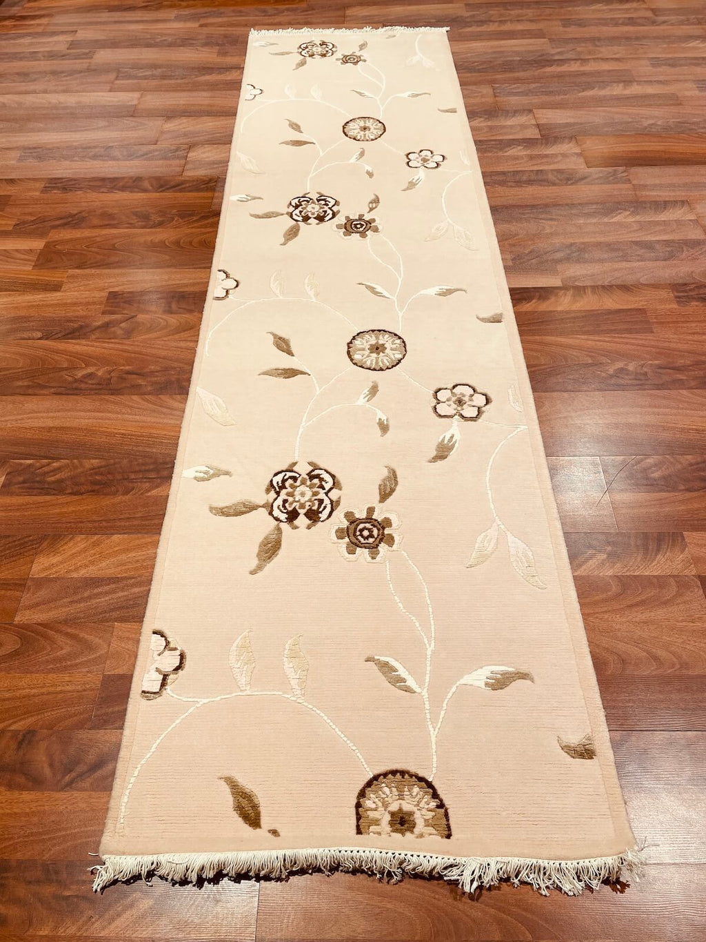 Kaftan Series Nepal Handwoven Runner Rug by Camel Carpet