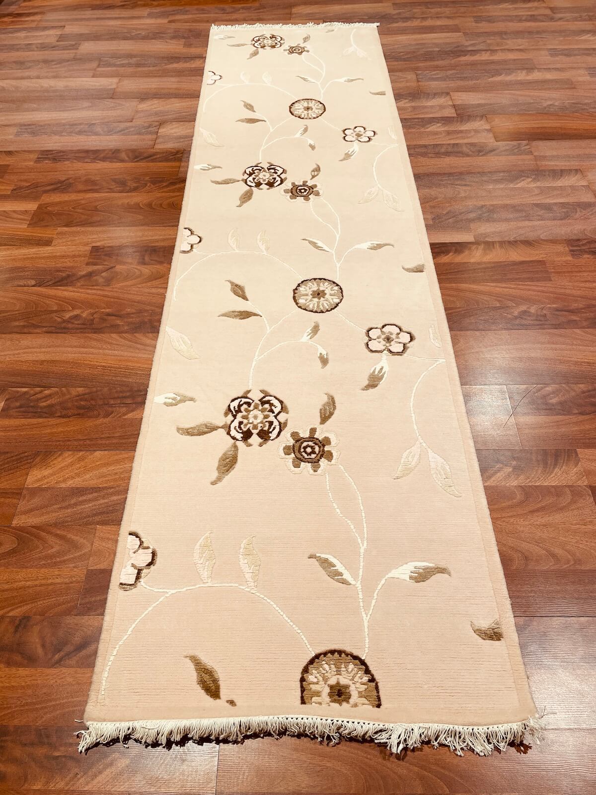 Kaftan Series Nepal Handwoven Runner Rug by Camel Carpet