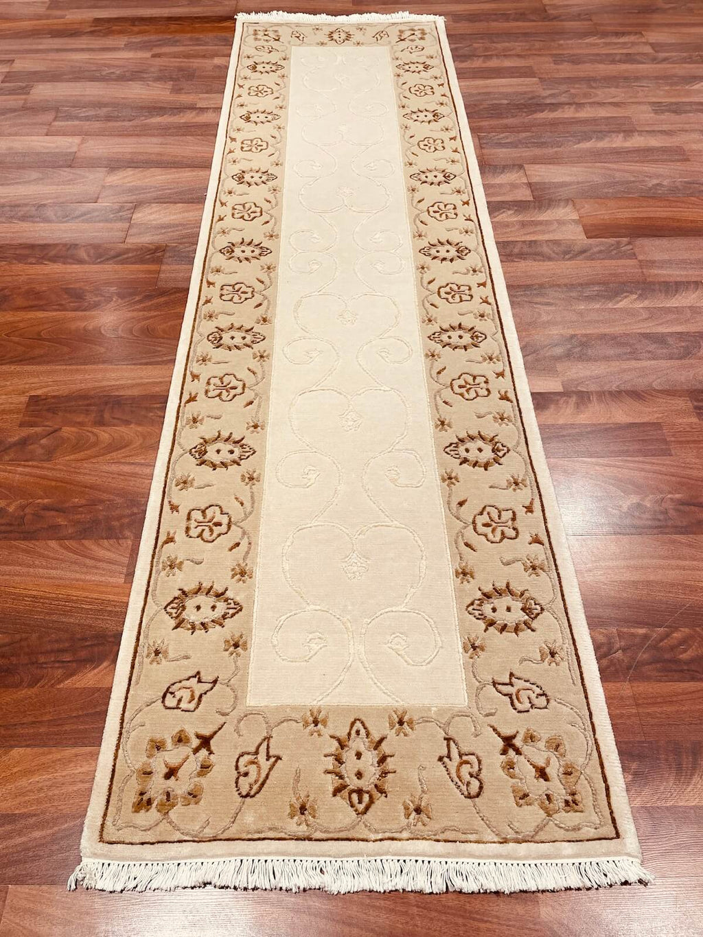 Kaftan Series Nepal Handwoven Runner Rug by Camel Carpet