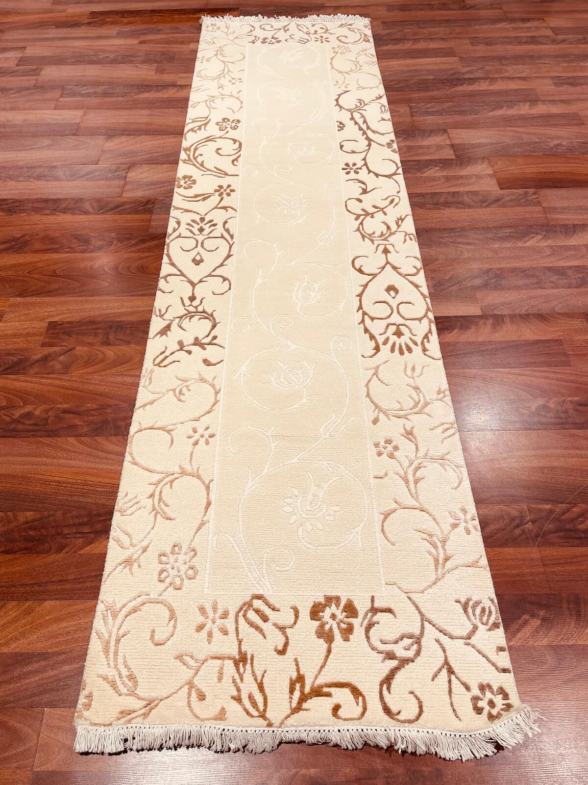 Kaftan Series Nepal Handwoven Runner Rug by Camel Carpet