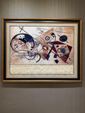 Kandinski Wall Art Rug – 79X99 by Camel Carpet