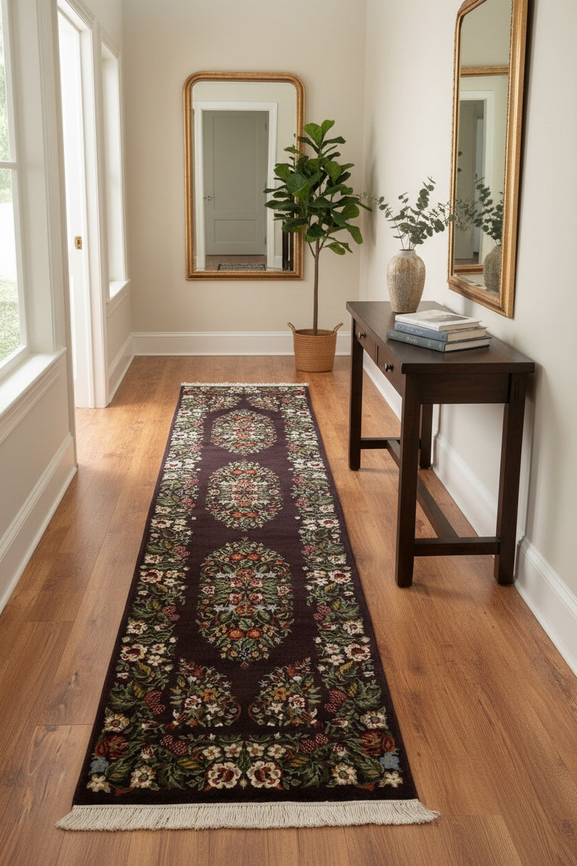 Karabag Handwoven Runner Rug – 050419 by Camel Carpet