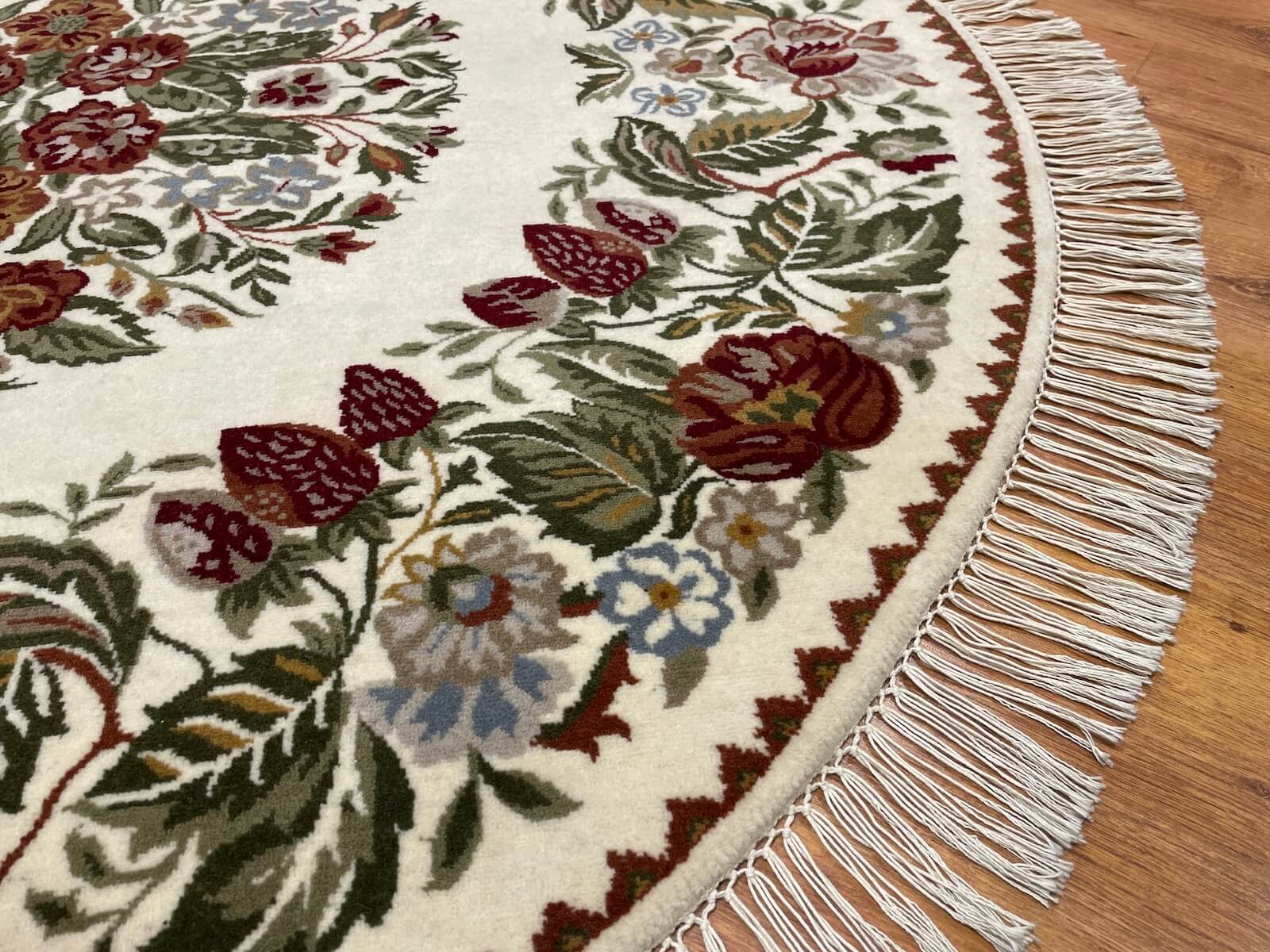 Karabag Handwoven Round Rug – 153X153 by Camel Carpet