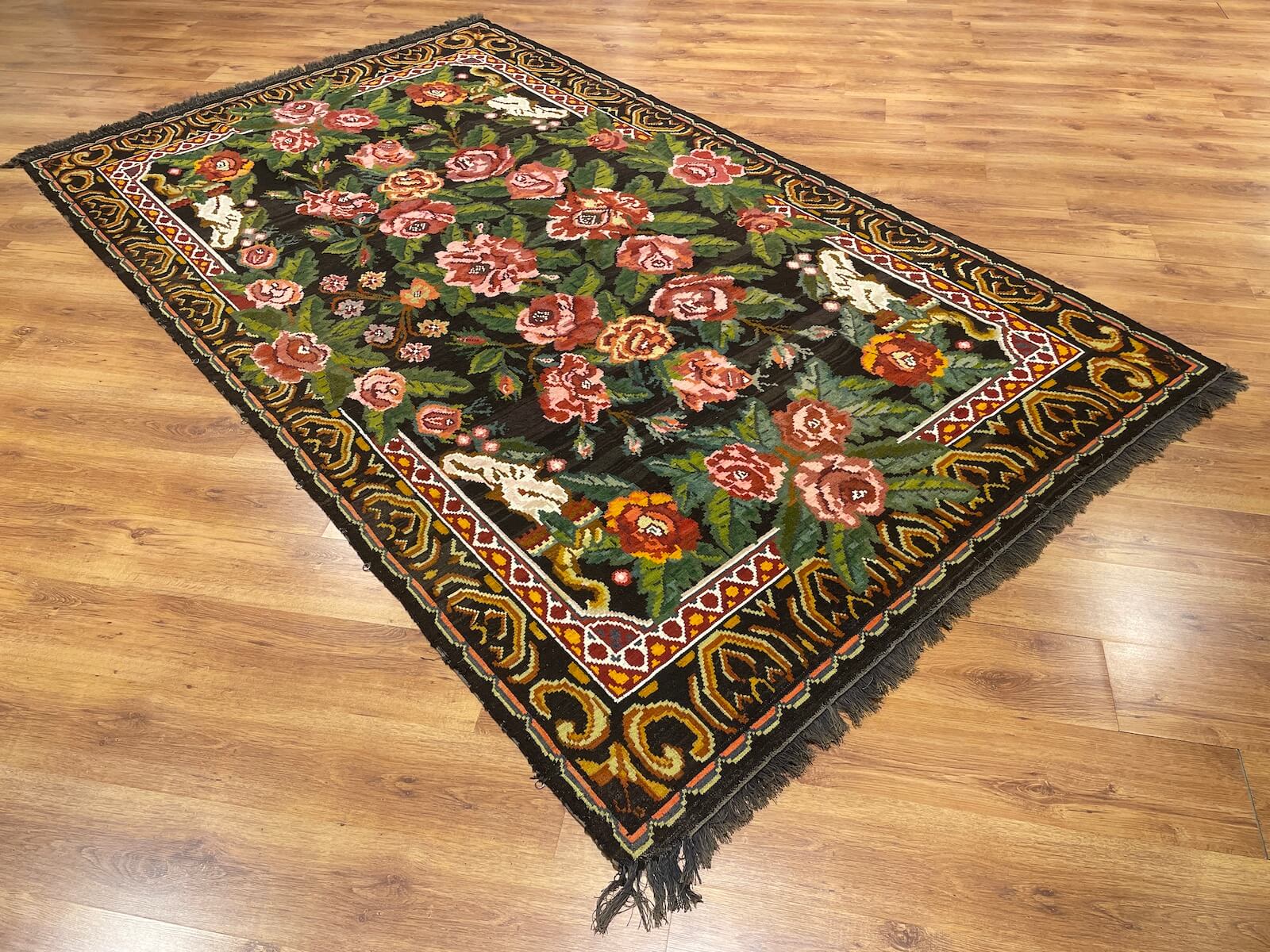 Original Eski Karabag Handwoven Kilim – 193X324 by Camel Carpet