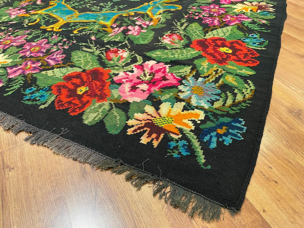 Original Eski Karabag Handwoven Kilim – 230X313 by Camel Carpet