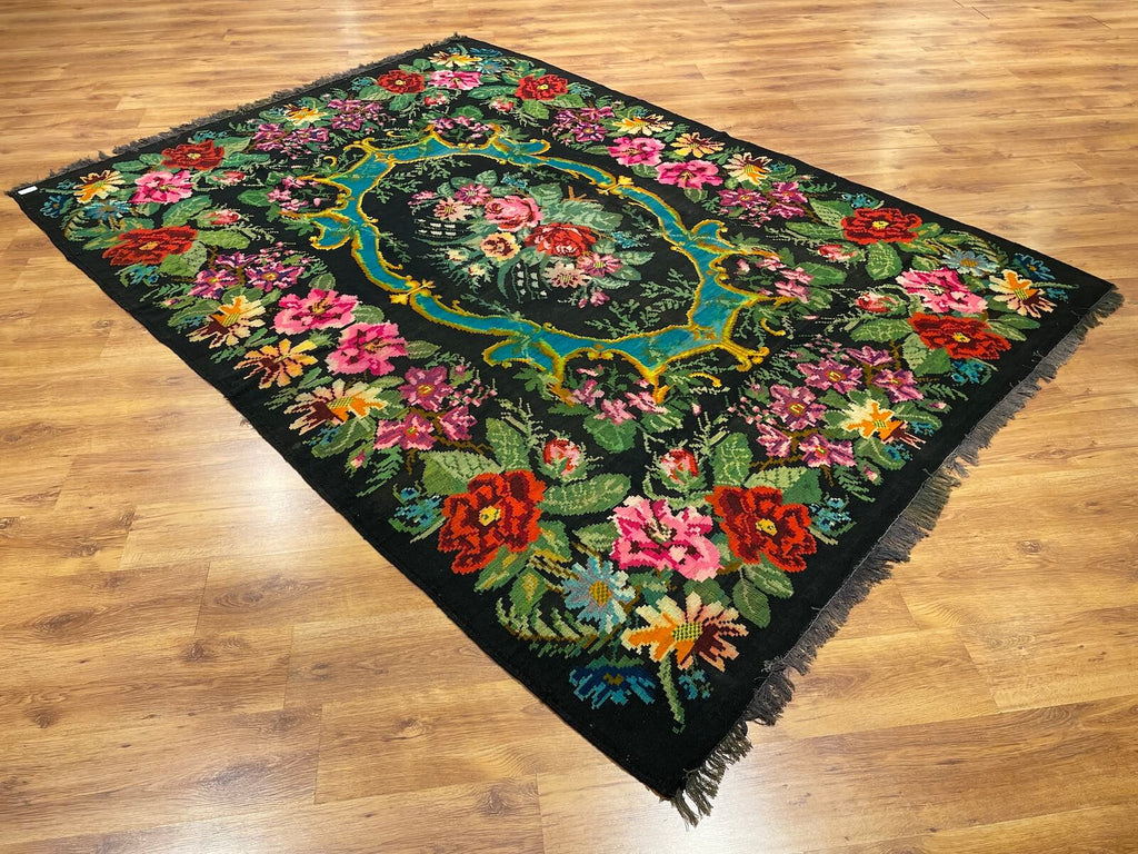 Original Eski Karabag Handwoven Kilim – 230X313 by Camel Carpet