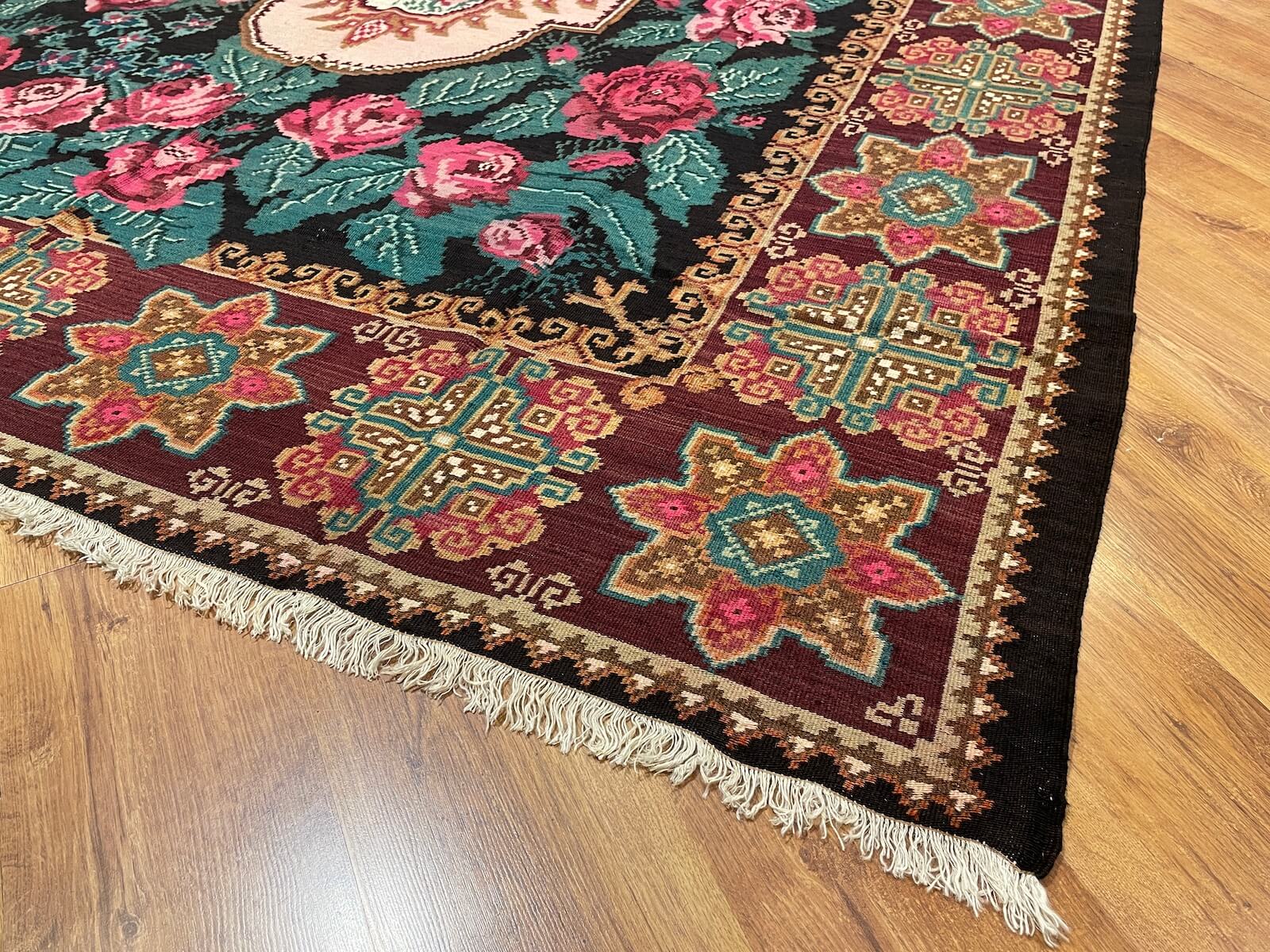 Original Eski Karabag Handwoven Kilim – 245X354 by Camel Carpet