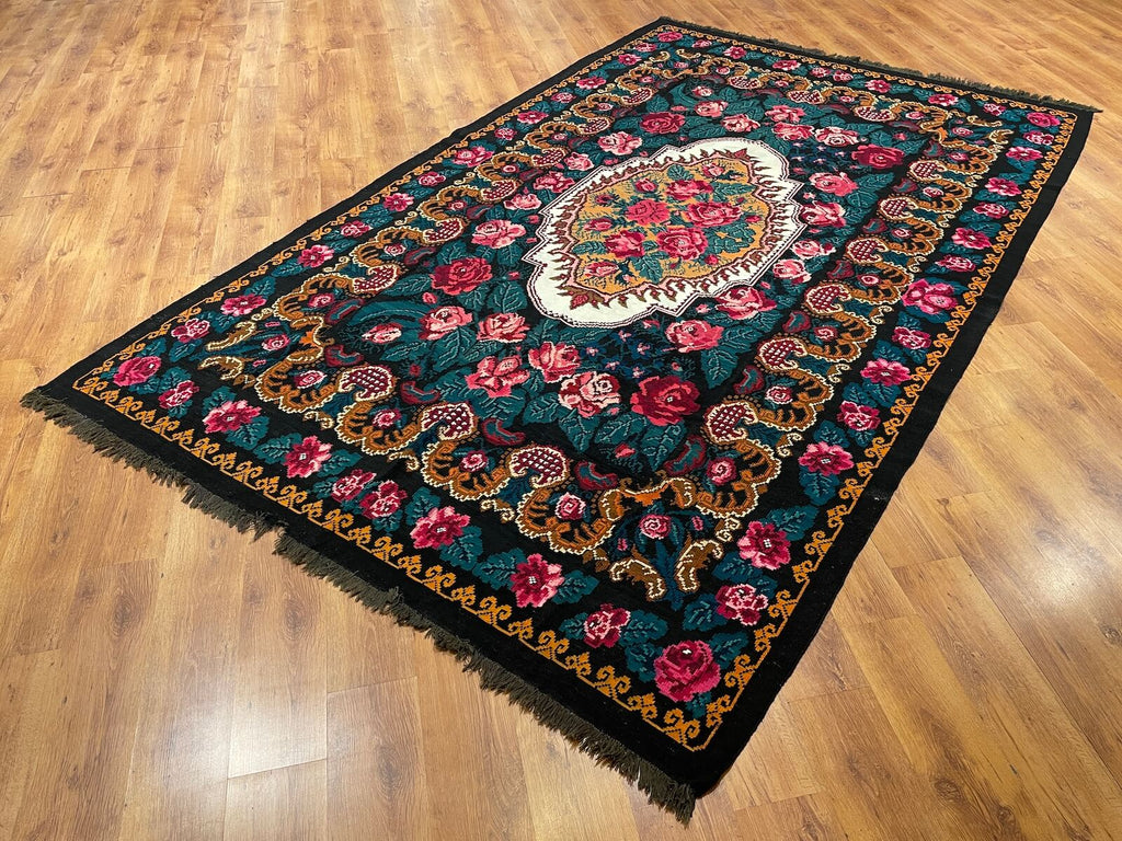 Original Eski Karabag Handwoven Kilim – 240X395 by Camel Carpet