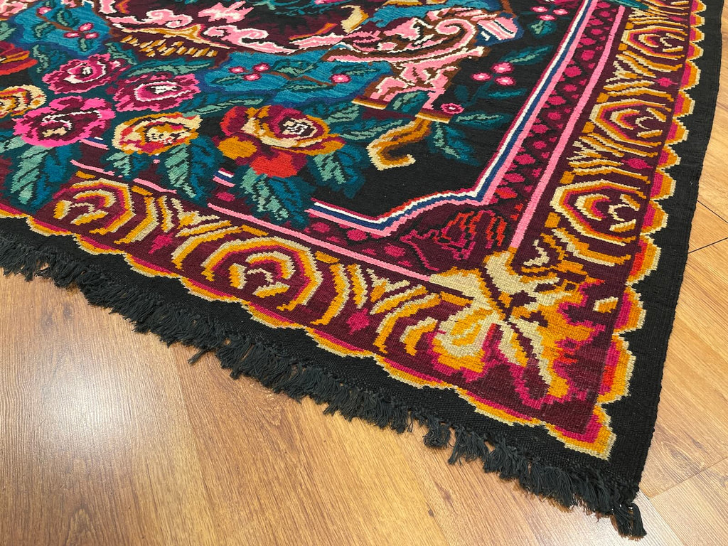 Original Eski Karabag Handwoven Kilim – 219X347 by Camel Carpet