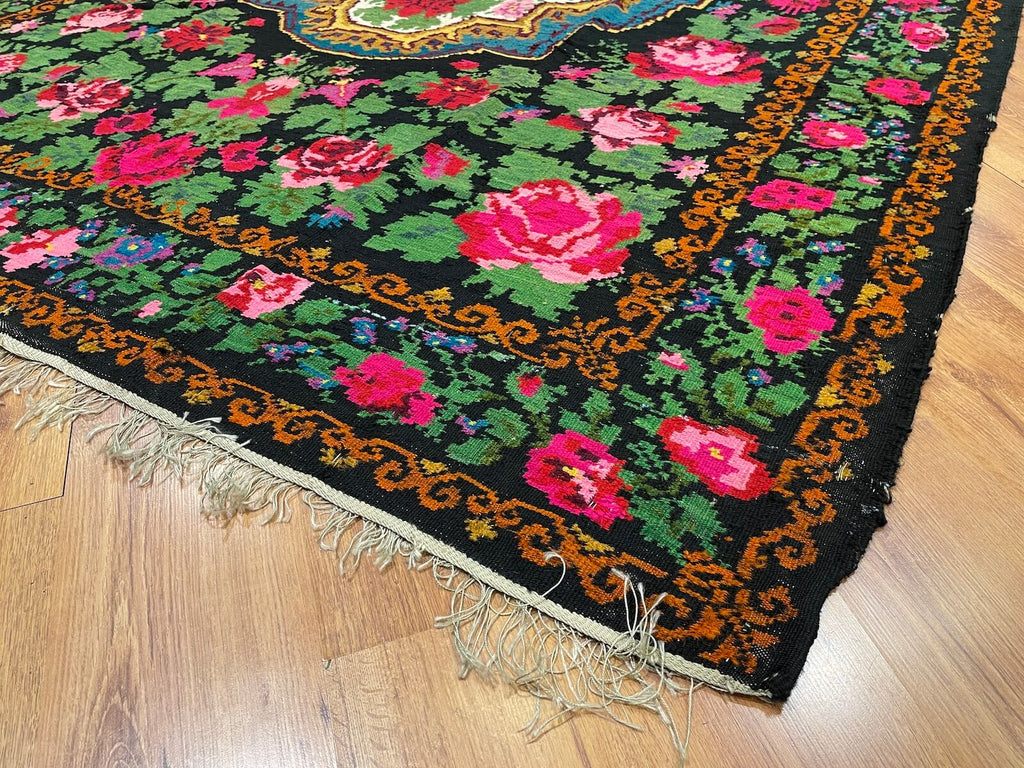 Original Eski Karabag Handwoven Kilim – 209X318 by Camel Carpet