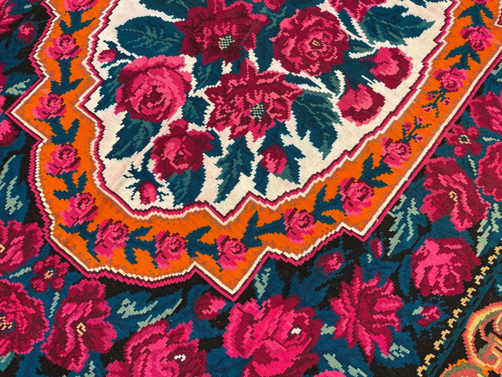 Original Eski Karabag Handwoven Kilim – 230X328 by Camel Carpet